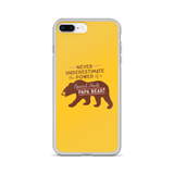 Never Underestimate the power of a Special Needs Papa Bear! iPhone Case
