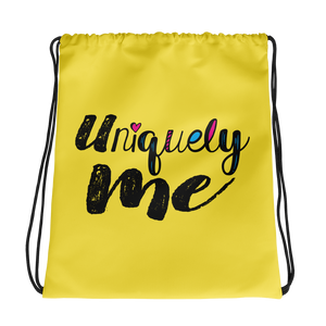 drawstring bag Shirt Uniquely me different one of a kind be yourself acceptance diversity inclusion inclusivity individual