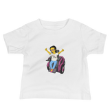 Esperanza From Raising Dion (Yellow Cartoon) Not All Actors Use Stairs Baby Shirt