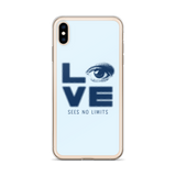 Love Sees No Limits (Halftone Stacked Design, iPhone Case)