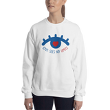 Love Sees No Limits (Sweatshirt Light Colors Design 1)
