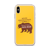 Never Underestimate the power of a Special Needs Mama Bear! iPhone Case