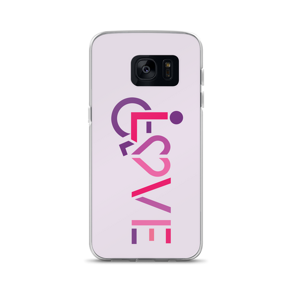 Samsung case showing love for the special needs community heart disability wheelchair diversity awareness acceptance disabilities inclusivity inclusion