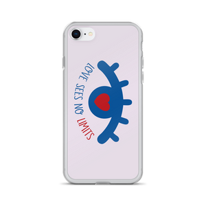 iPhone case love sees no limits luv heart eye disability special needs expectations future