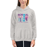 Normal is a Myth (Mermaid & Unicorn) Kid's Hoodie