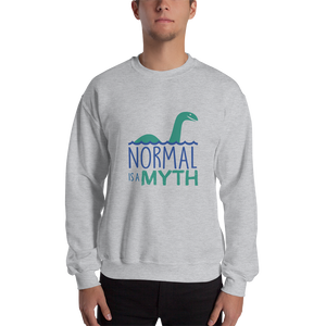 sweatshirt normal is a myth loch ness monster lochness peer pressure popularity disability special needs awareness inclusivity acceptance activism