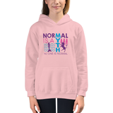Normal is a Myth (Mermaid & Unicorn) Kid's Hoodie