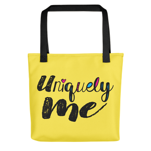 tote bag Uniquely me different one of a kind be yourself acceptance diversity inclusion inclusivity individual