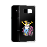 Esperanza From Raising Dion (Yellow Cartoon) D.D.N.E.L. Black Samsung Case