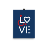 LOVE (for the Special Needs Community) Poster Stacked Design 1 of 3