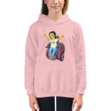 Esperanza From Raising Dion (Yellow Cartoon) D.D.N.E.L. Kid's Hoodie