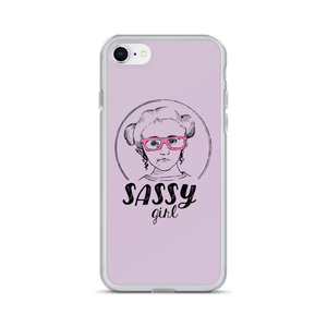 iPhone case Fan Sammi Haney Esperanza Netflix Raising Dion super sassy wheelchair pink glasses sass sassy disability osteogenesis imperfecta OI