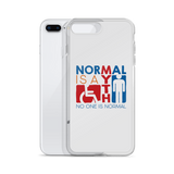 Normal is a Myth (Sign Icons) iPhone Case