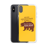 Never Underestimate the power of a Special Needs Mama Bear! iPhone Case