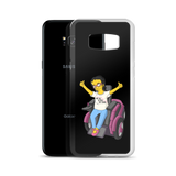 Esperanza From Raising Dion (Yellow Cartoon) Not All Actors Use Stairs Black Samsung Case