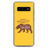 Never Underestimate the power of a Special Needs Papa Bear! Samsung Case