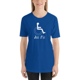 See Me (Not My Disability) Women's Dark Color Shirts