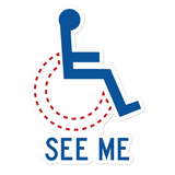 See Me (Not My Disability) Sticker