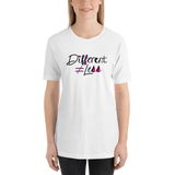 Different Does Not Equal Less (As Seen on Netflix's Raising Dion) Adult Shirts