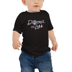baby Shirt Different Does Not Equal Less Netflix's Raising Dion Esperanza Sammi Haney disability disabled wheelchair special needs