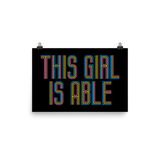 This Girl is Able (Poster)