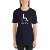 See Me (Not My Disability) Women's Dark Color Shirts