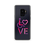 LOVE (for the Special Needs Community) Samsung Case Stacked Design 2 of 3