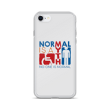 Normal is a Myth (Sign Icons) iPhone Case