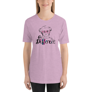 shirt be different Raising Dion Esperanza fan Netflix Sammi Haney wheelchair pink glasses disability osteogenesis imperfecta