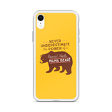 Never Underestimate the power of a Special Needs Mama Bear! iPhone Case