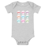 Sammi Haney (Esperanza - Raising Dion) 9 Faces Baby Onesie