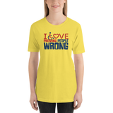 I Love Proving People Wrong (Unisex Light Color Shirts)