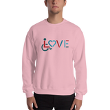 LOVE (for the Special Needs Community) Sweatshirt (Men's/Unisex)