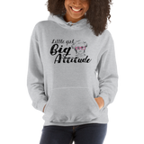 Little Girl Big Attitude (Esperanza - Raising Dion) Hoodie Light Colors