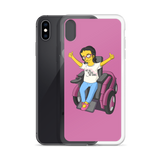 Esperanza From Raising Dion (Yellow Cartoon) Not All Actors Use Stairs Pink iPhone Case