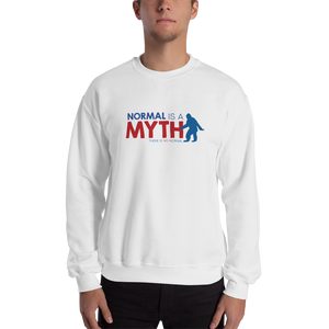 sweatshirt normal is a myth big foot yeti sasquatch peer pressure popularity disability special needs awareness inclusivity acceptance activism
