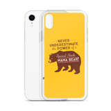 Never Underestimate the power of a Special Needs Mama Bear! iPhone Case