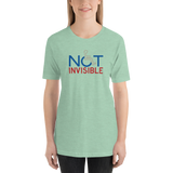 Not Invisible (Adult Light Color Shirts)