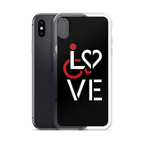 LOVE (for the Special Needs Community) iPhone Case Stacked Design 1 of 3