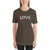 LOVE (for the Special Needs Community) Unisex Shirt Dark Colors