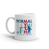 Normal is a Myth (Bigfoot & Loch Ness Monster) Mug