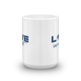 Love Sees No Limits (Halftone Design, Mug)