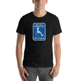 Not All Disabilities are Visible (Unisex Sign T-Shirt)