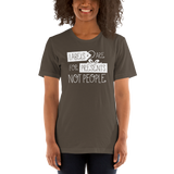 Labels are for Presents Not People (Unisex Dark Colors)