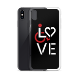 LOVE (for the Special Needs Community) iPhone Case Stacked Design 1 of 3