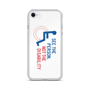 iPhone case see the person not the disability wheelchair inclusion inclusivity acceptance special needs awareness diversity