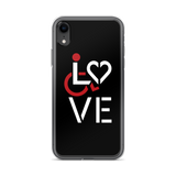 LOVE (for the Special Needs Community) iPhone Case Stacked Design 1 of 3