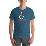 Different but Equal (Disability Equality Logo) Unisex Shirt Dark Colors