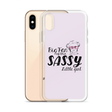 Big Fan of this Sassy Little Girl (Esperanza - Raising Dion) Pink iPhone Case