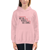 Not All Heroes Use Stairs (Kid's Hoodie)